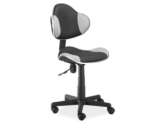 Q-G2 - kancelářská židle (dětská) šedá/černá (OBRQG2SZC) kolekce 