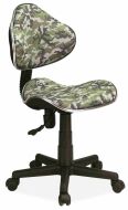 Q-G2 - kancelářská židle (dětská) MASKÁČ - zelená/béžová (OBRQG2MO) kolekce 