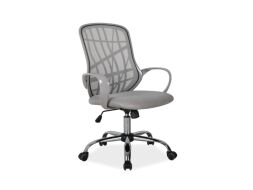 DEXTER - kancelářská židle - látka šedá  (S) (OBRDEXTERSZ) (K150-Z)