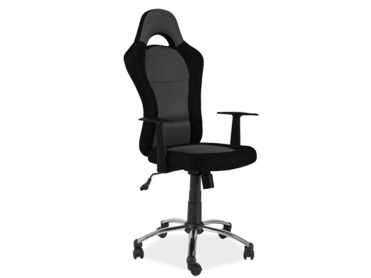 Q-039 - kancelářská židle černá (OBRQ039) (S) (K150-Z)