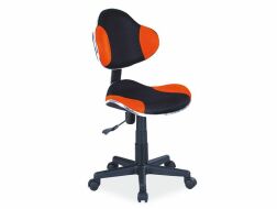 Q-G2 - kancelářská židle (dětská) černá / oranžová