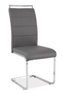H-441 (H441SZ) jídelní židle eco šedá  (S) (K150-Z)
