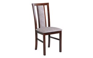 MIA 7 (MILANO 7)- jídelní židle ořech/světle šedá 18A -kolekce 
