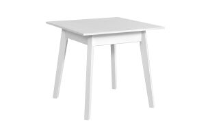 OSTENA 1 (OSLO 1) jídelní stůl čtverec- lamino Bílá (borovice andersen) - kolekce 