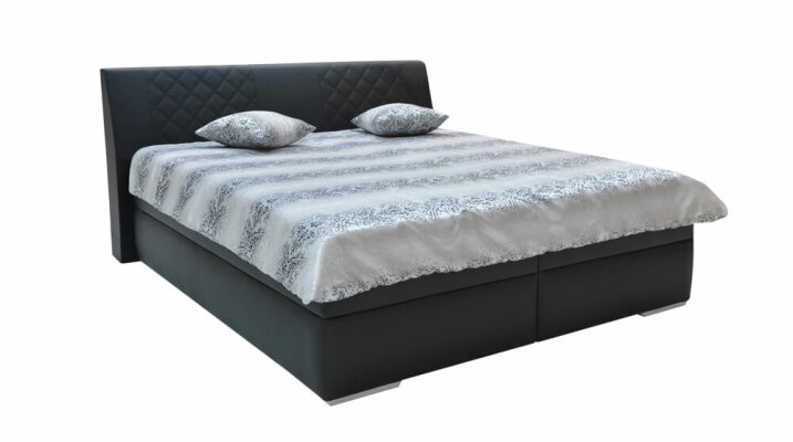 Čalouněná postel EMMA s úložným prostorem