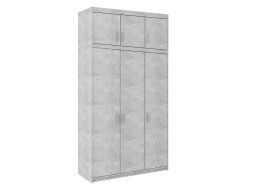EVERLY 3D - skříň s nádstavcem lamino Beton (ELENA BJ03+NAEL BJ03) EVERLY 3D - skříň s nádstavcem lamino Beton (ELENA BJ03+NAEL BJ03)