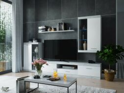KETLIN Beton / bílá včetně LED KETLIN Beton / bílá včetně LED