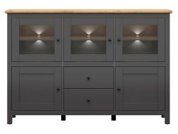 HESEN KOM3W2D2S/13/19 grafit/dub artisan HESEN KOM3W2D2S/13/19 grafit/dub artisan