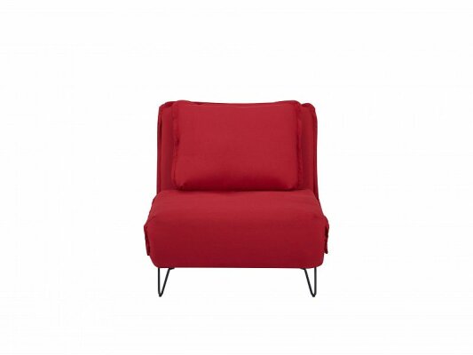 KRISTINA 5 - rozkládací pohovka 80 cm, červená