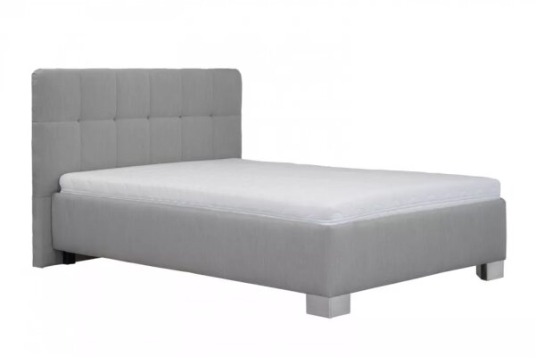 AMY čalouněná postel 90x200 šedá