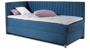 Boxspring jednolůžko Novo s čely 90x200