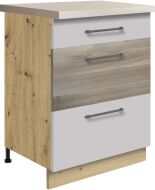 Dolní skříňka s šuplíky INF-10D Latte/Wood Dolní skříňka s šuplíky INF-10D Latte/Wood