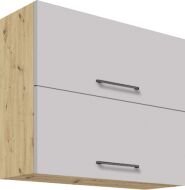 Horní vysoká skříňka INF-48G Latte/Wood Horní vysoká skříňka INF-48G Latte/Wood