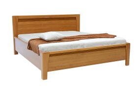 LORA dřevěná buková postel