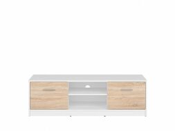 NEPO PLUS televizní stolek RTV2D bílá/dub sonoma NEPO PLUS televizní stolek RTV2D bílá/dub sonoma