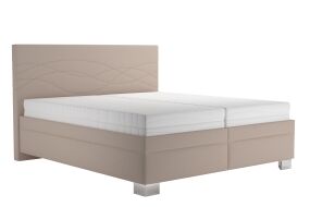 SWING čalouněná postel, 160x200, Béžová