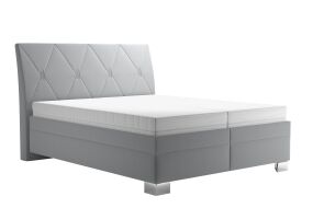 TIFFANY čalouněná postel, 160x200, světle šedá