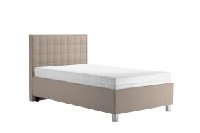 RUBY čalouněná postel, 110x200, Béžová