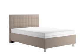RUBY čalouněná postel, 140x200, Béžová