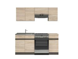 Kuchyň JUNONA MODUL 180 wenge/dub sonoma