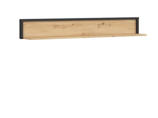 DODSON Polička POL dub artisan/černá