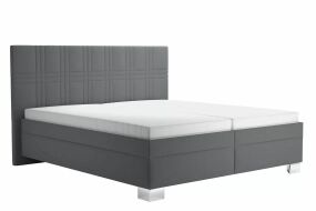 manželská postel VENUS 180x200 bez matrací, šedá manželská postel VENUS 180x200 bez matrací, šedá