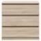 komoda TETRIX KOM3S dub sonoma