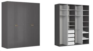 skř. FLEX (š. 200) ZESTAW 121 grafit skř. FLEX (š. 200) ZESTAW 121 grafit