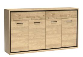 Komoda 4D2S PILETAS M-8 dub hickory Komoda 4D2S PILETAS M-8 dub hickory