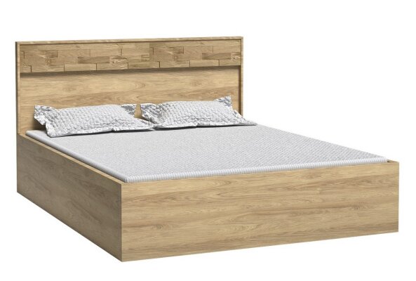 Postel s úlož. prostorem 160x200 PILETAS M-9 dub hickory Postel s úlož. prostorem 160x200 PILETAS M-9 dub hickory