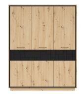 PONT SZF3D2E dub artisan/černý mat PONT SZF3D2E dub artisan/černý mat
