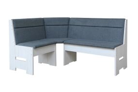 DENIS rohová lavice, univerzální roh, pino aurelio/tmavě šedá SS22