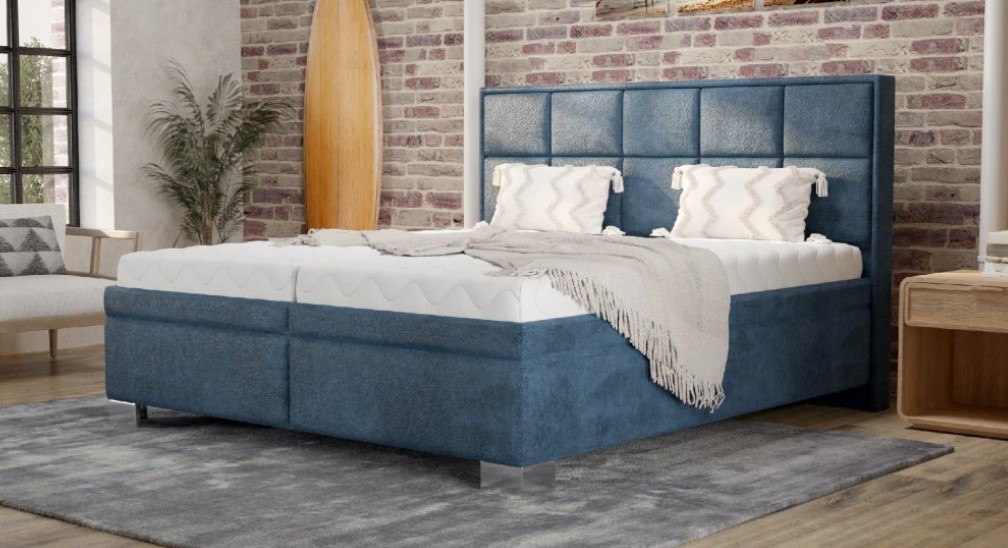 čalouněná manželská postel vario LAURA 1 - 1
