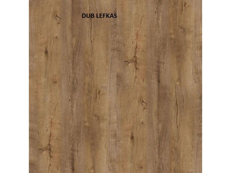 EVERLY 3D - skříň s nádstavcem Dub lefkas (ELENA DL03+NAEL DL03) 