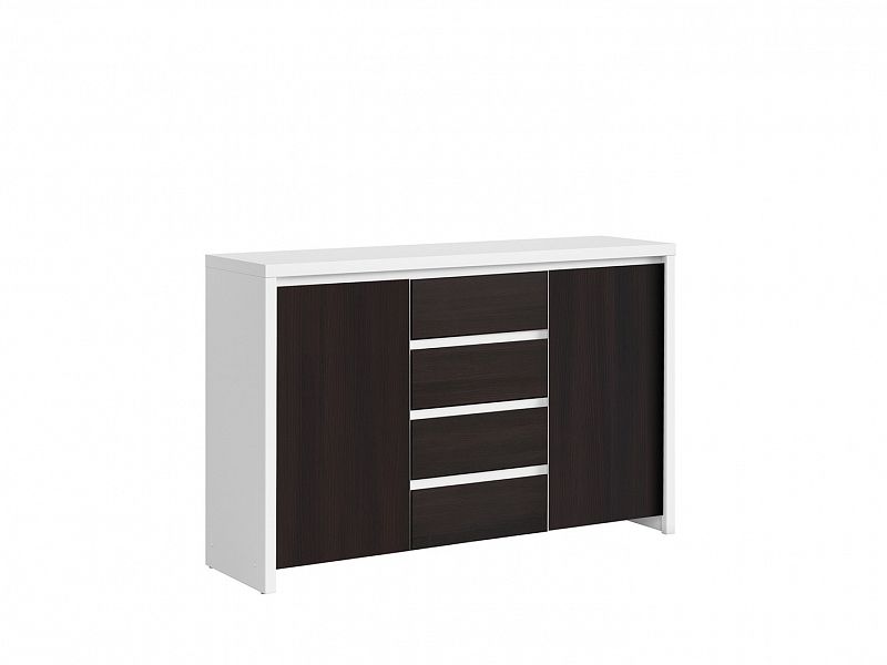 KASPIAN KOM2D4S bílá/wenge - 1