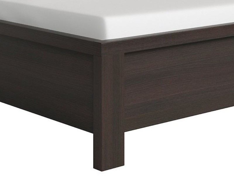 KASPIAN LOZ/140 wenge BEZ ROŠTU a MATRACE - 2
