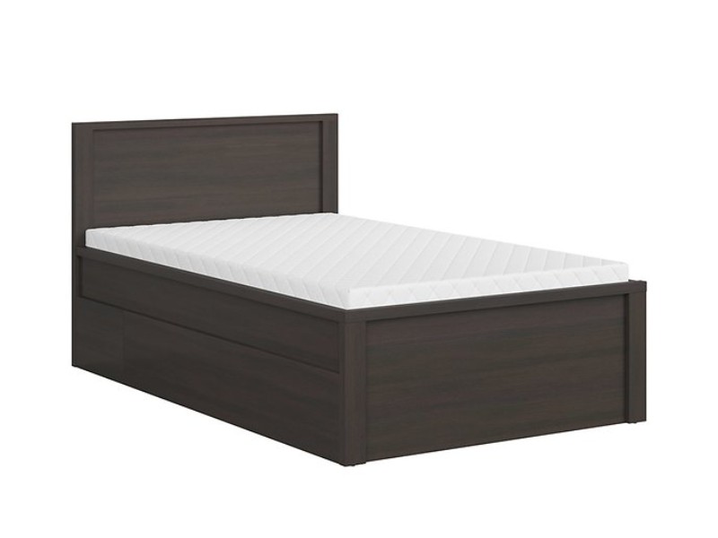 KASPIAN LOZ/120/T wenge BEZ ROŠTU a MATRACE - 2 KASPIAN LOZ/120/T wenge BEZ ROŠTU a MATRACE - 2