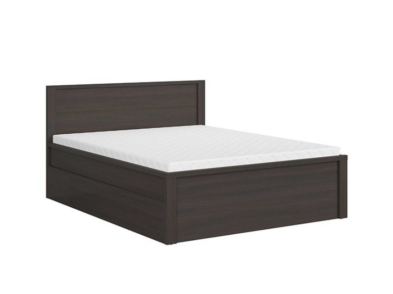 KASPIAN LOZ/160/T wenge BEZ ROŠTU a MATRACE - 1