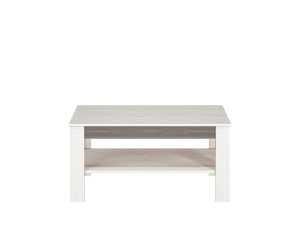 BERNIS 1201 -konferenční stolek, lamino, borovice bílá/ borovice bílá/ šedá (ML) (BLANCO1201=1BALÍK) (K150)NOVINKA - 1