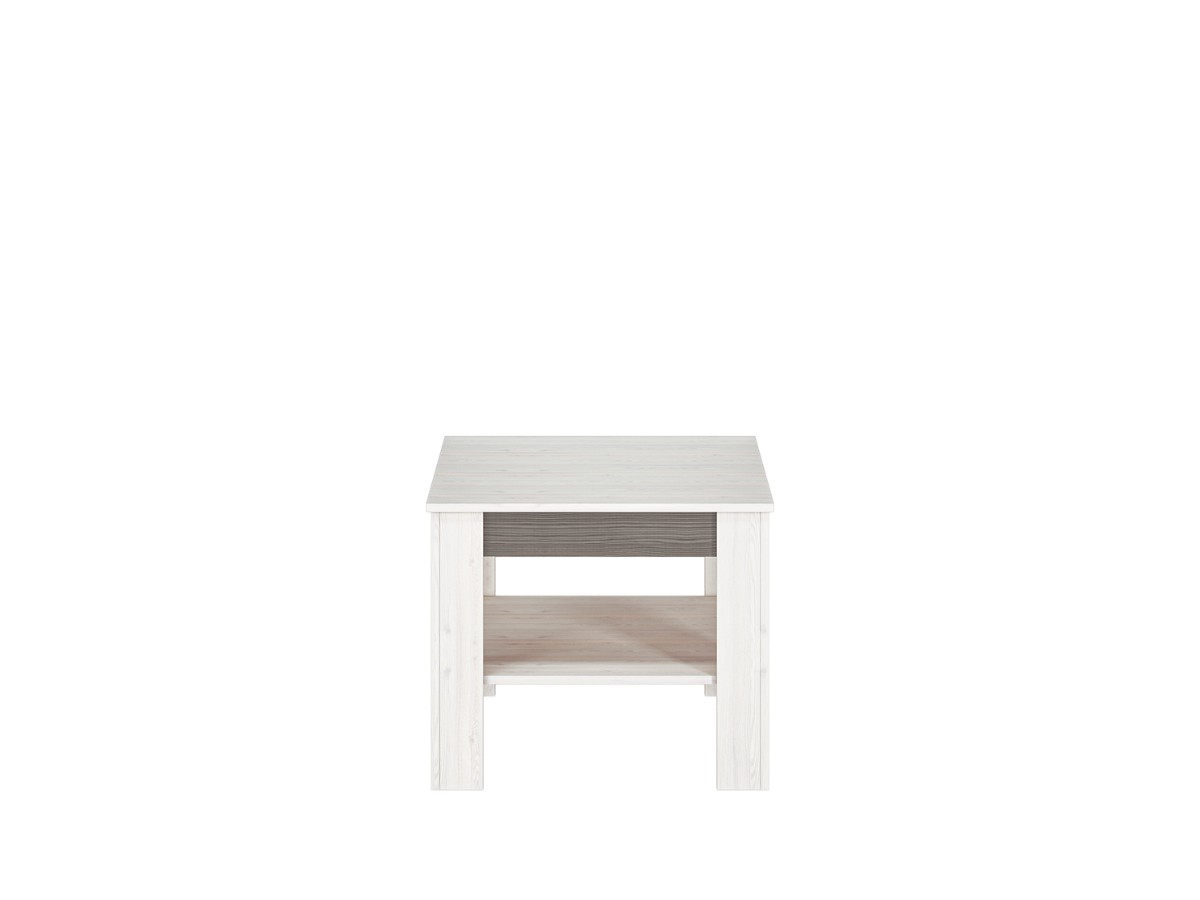 BERNIS 13 -konferenční stolek, lamino, borovice bílá/ borovice bílá/ šedá (ML) (BLANCO13=1BALÍK) (K150)NOVINKA - 1