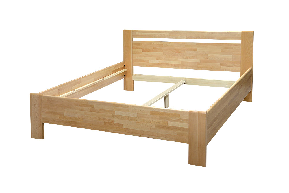 MATE LUX masivní manželská postel - 3