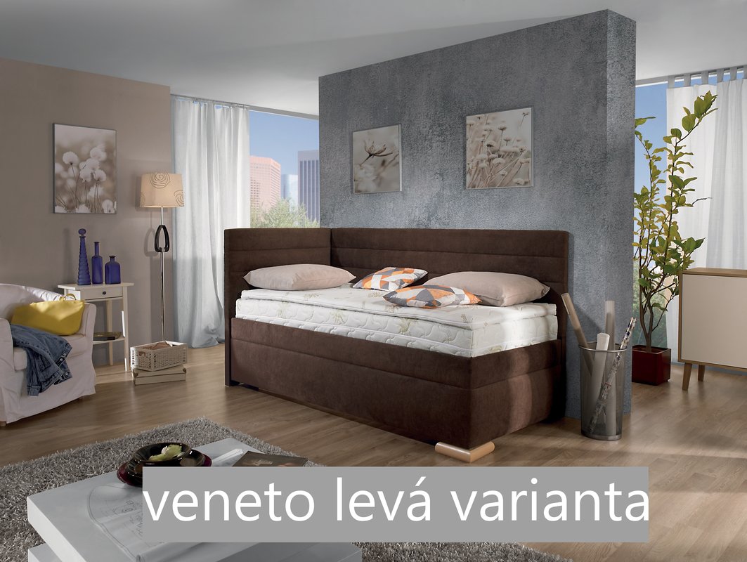 postel boxspring premium VENETO 80x200 bez čel - 4