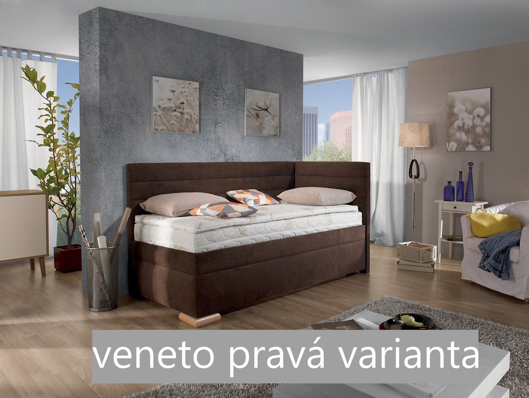 postel boxspring premium VENETO 80x200 bez čel - 3
