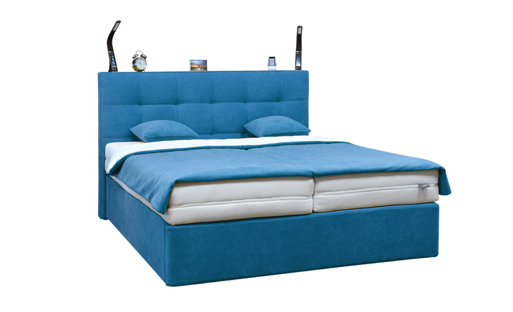 HONORE boxsprinová postel s úložným prostorem - 7