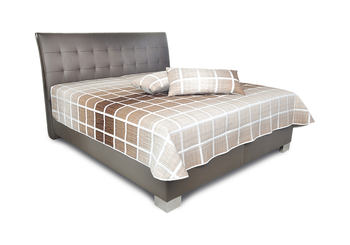 SASHA luxusní čalouněná postel - 2