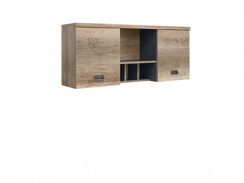 MALCOLM SFW2D dub canyon monument s potiskem 3D/šedý wolfram - 1