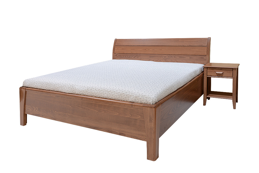 VIKTORIE dřevěná manželská postel - 10