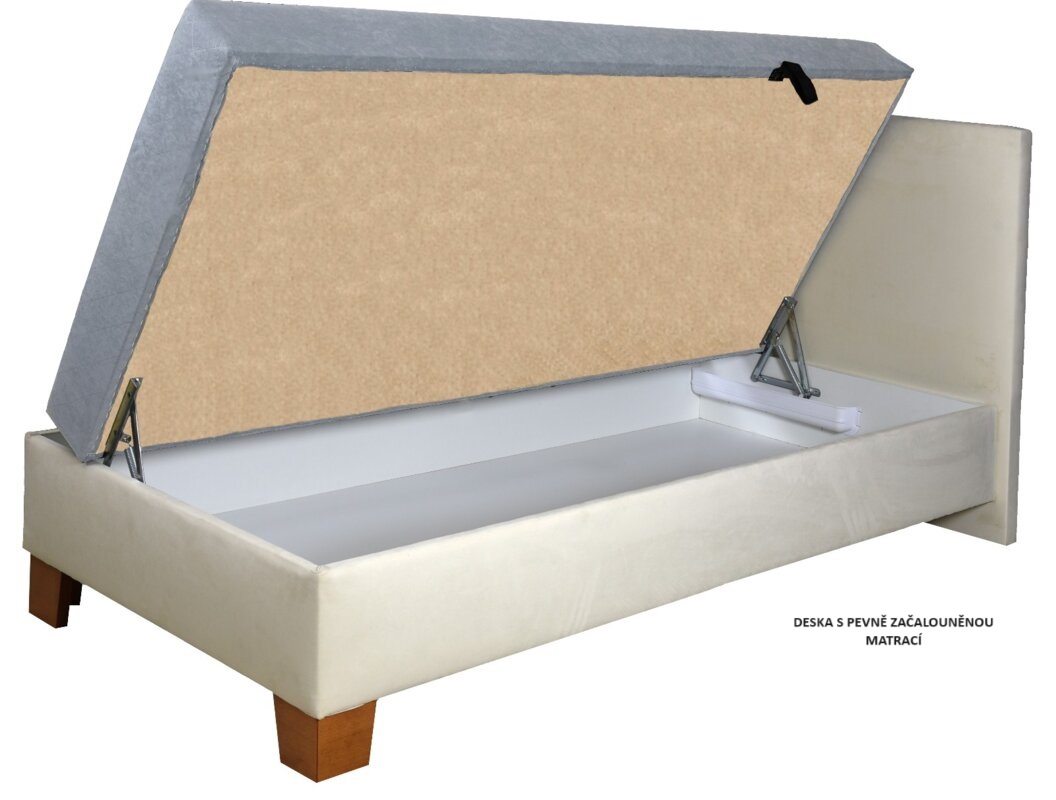 Postel VARIO s dlouhým čelem 90x200 - 5 Postel VARIO s dlouhým čelem 90x200 - 5