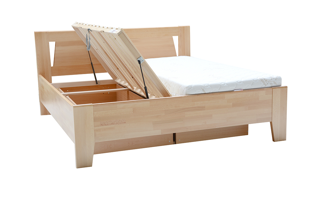 ADELA dřevěná buková postel - 2