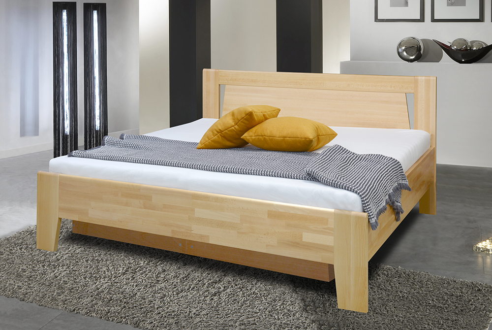 ADELA dřevěná buková postel - 5